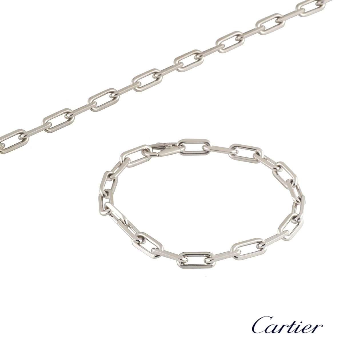 cartier santos chain bracelet